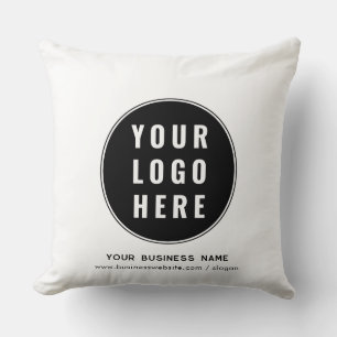 Almofada Logotipo de sua empresa e Promocional para o site 