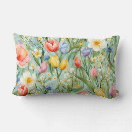 Almofada Lombar С terrível Campo Floral Primavera. Pintura