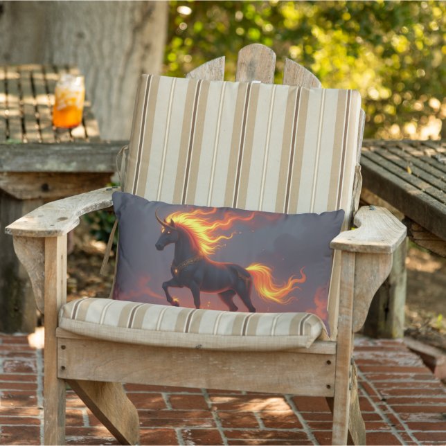 Almofada Lombar „2026 – Das Jahr des Feuerpferds“ (Cadeira)