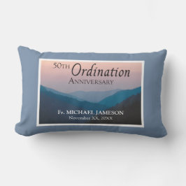 Almofada Lombar 50.º Aniversário dos Parabéns de Ordenação