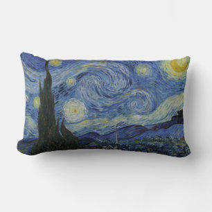 Almofada Lombar A Noite Estrelada, pintura a óleo, Vincent Van Gog