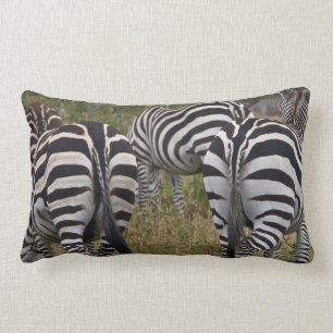 Almofada Lombar A zebra termina o travesseiro lombar