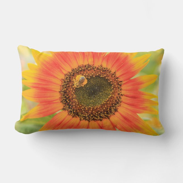 Almofada Lombar Abeja en girasol, Jardín Comunitario (Frente)