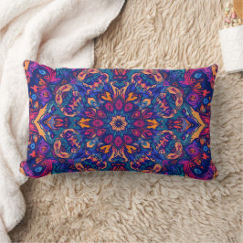 Almofada Lombar Abstract Colour Combination Throw Pillow