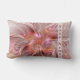 Almofada Lombar Abstrato Butterfly Colorful Fantasy Fractal Name