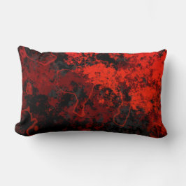 Almofada Lombar Abstrato de lava