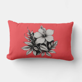 Almofada Lombar abstrato floral