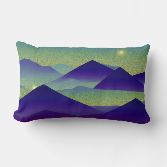 Almofada Lombar Abstrato Landscape Fallen Star 23 (Frente)