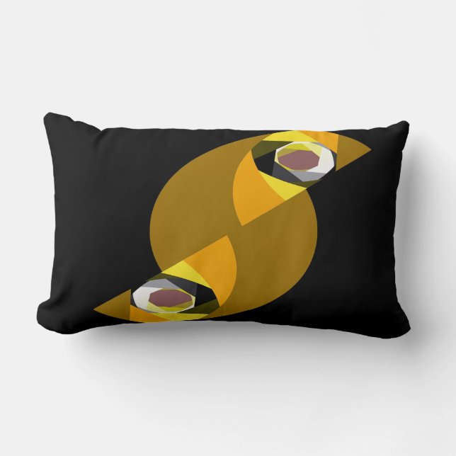 ALMOFADA LOMBAR ABSTRATO OWL (Frente)