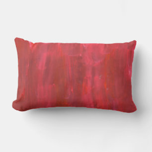Almofada Lombar Abstrato Vermelho Russo