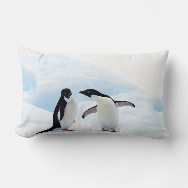 Almofada Lombar Adelie Penguins (Frente)