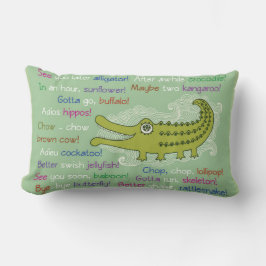 Almofada Lombar Adeus e boa sorte do Grupo Alligator