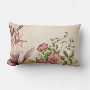 Almofada Lombar Aestético Floral Cottagecore Blooming