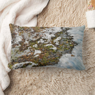 Almofada Lombar Água Que Atravessa O Travesseiro decorativo De Nev