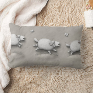 Almofada Lombar Alivio Baa Happy Galloping Sheep