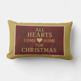 Almofada Lombar All Hearts Come Home for Christmas | Inclusion