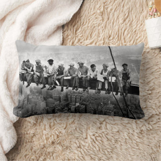 Almofada Lombar Almoço No Topo De Um Arranha-Céu C1932 Trabalhador