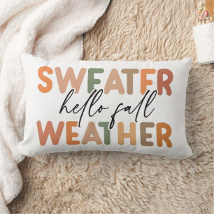 Almofada Lombar Alô Fall Clima De Sweater