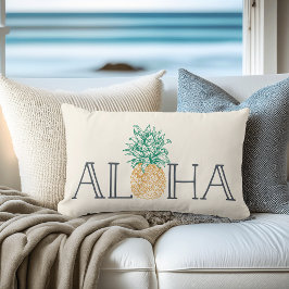Almofada Lombar Aloha Hawaiian Pineapple