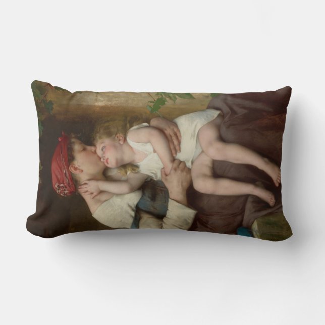 Almofada Lombar Amando a Mãe com seu Filho Adorável (Perrault) (Frente)