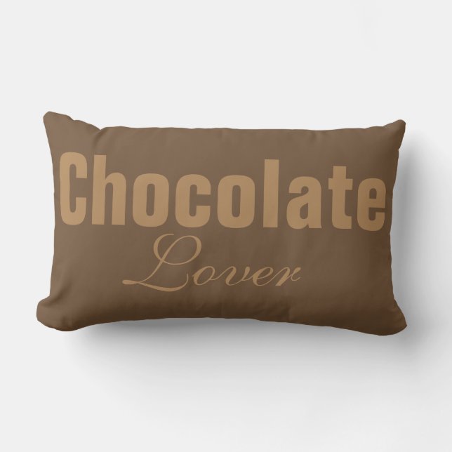Almofada Lombar Amante de chocolate (Frente)
