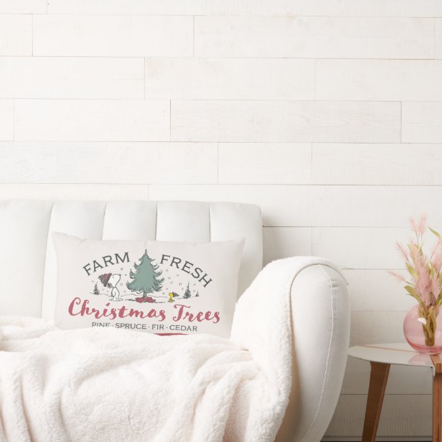 Almofada Lombar Amendoins | Árvores de Natal frescas Fazendas (Sofá)