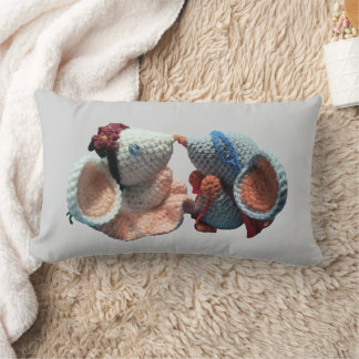 Almofada Lombar Amigurumi Mice Design