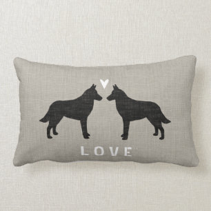 Almofada Lombar Amor de Malinois do belga