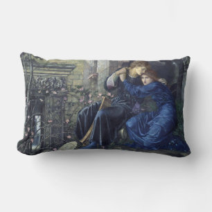 Almofada Lombar Amor entre as ruínas (por Edward Burne-Jones)