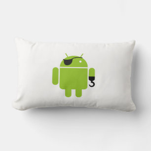 Almofada Lombar Android Robot Estilo Pirata