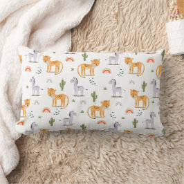 Almofada Lombar Animais selvagens da África travesseiro decorativo