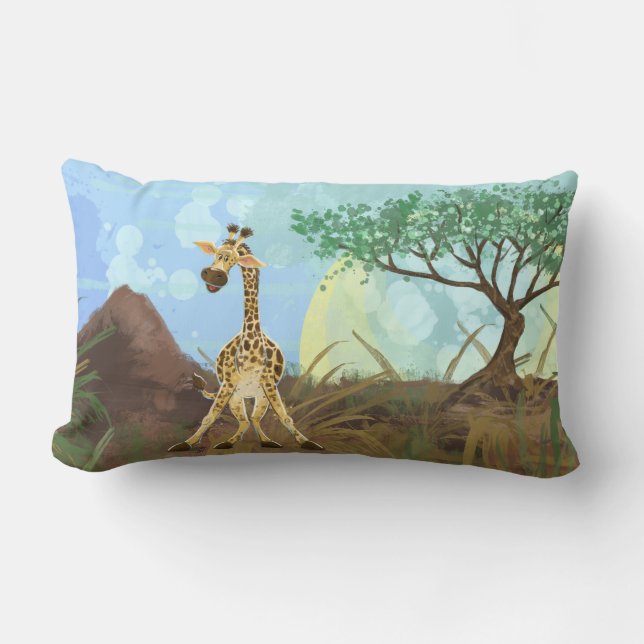 Almofada Lombar Animal Parade Giraffe (Frente)