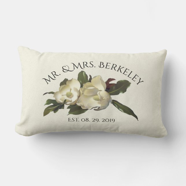 Almofada Lombar Apaixonado - Presente Personalizado De Casamento V (Frente)