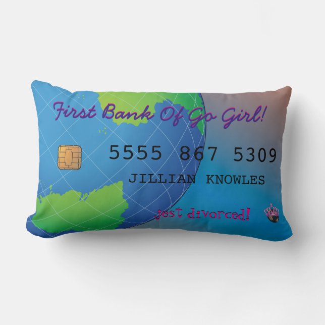 Almofada Lombar Apenas Divorciou a Piada Fab Engraçada (Frente)