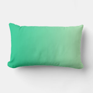 Almofada Lombar APENAS gradiente de COR - verde-oceânico