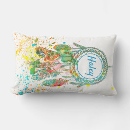 Almofada Lombar Apoiador de sonhos personalizado com respingos