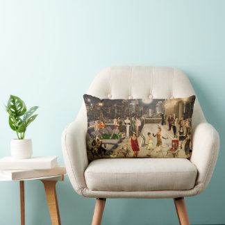 Almofada Lombar Art Déco Skyline