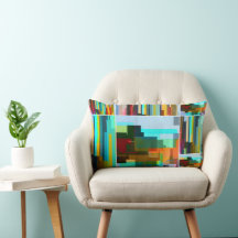 Arte Geométrica Moderna Colorida Personalizada