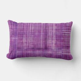Almofada Lombar Arte moderna abstrata do roxo