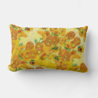 Arte Moderna Amarelo Laranja Girassol Pintura Óleo