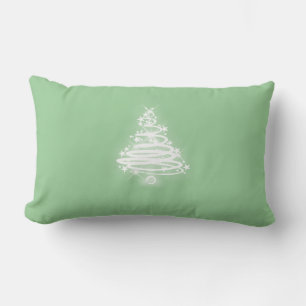 Almofada Lombar Árvore de Natal Zen Branca