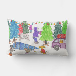 Almofada Lombar Árvores de Natal à Venda