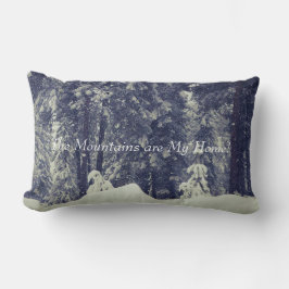 Almofada Lombar As montanhas são o meu Travesseiro