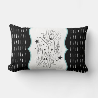 Almofada Lombar ASL ILY Handsign Pillow