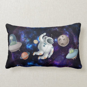 Almofada Lombar Astronauta no espaço OVNI navio alienígena quart