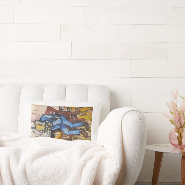 Almofada Lombar At Eternity's Gate Miniature Painting (Sofá)