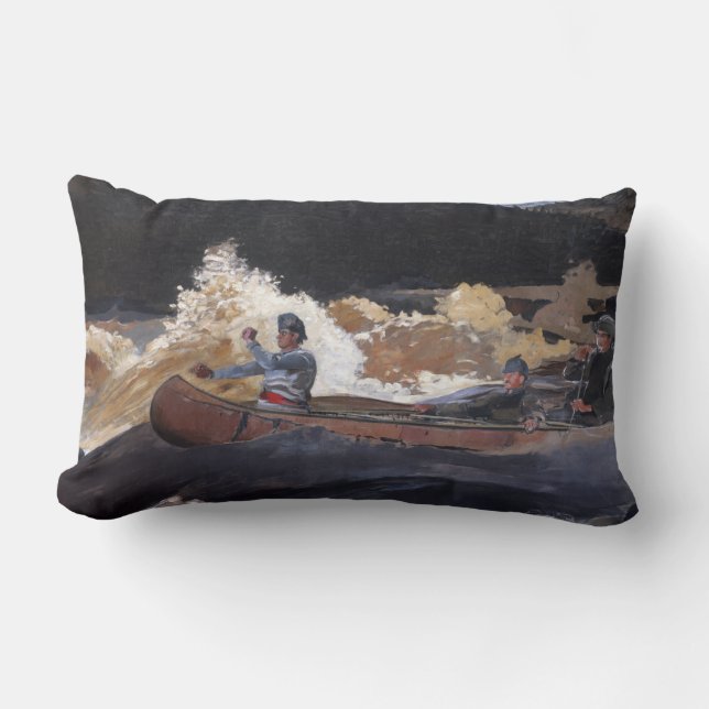 Almofada Lombar Atirar nos Rapids (Frente)