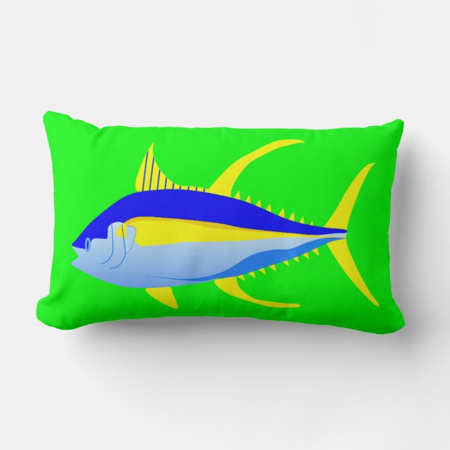 Almofada Lombar Atum de atum amarelo (Frente)