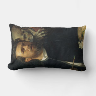 Almofada Lombar Autorretrato com a morte como um falhado (por Böck