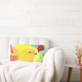 Almofada Lombar Aves Fantásticas